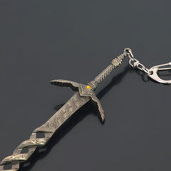 Mini Sword Pendant Keychain Weapon Model Toy Sword Pendant Collection