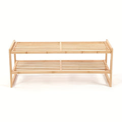 Bamboo Shoe Rack For Entryway Shoe Shelf Closet Shoe Storage Organizer
