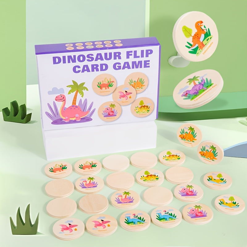 Dinosaur Wooden Puzzle Toy  Educational Fun