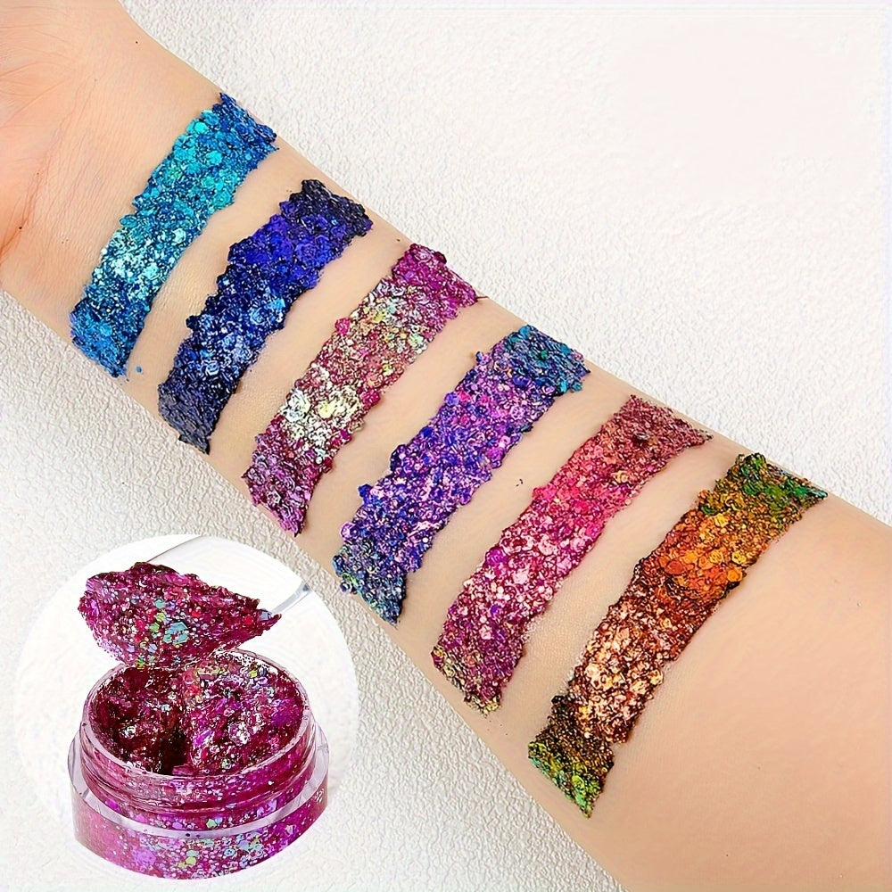 Chameleon Gel Glitter Powder Multicolor Sequins Makeup Eye Shadow