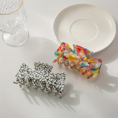 Graphic Hair Claw Non Slip Hair Accessory