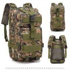 Men's Camo Backpack for Outdoor Travel Hiking Camping