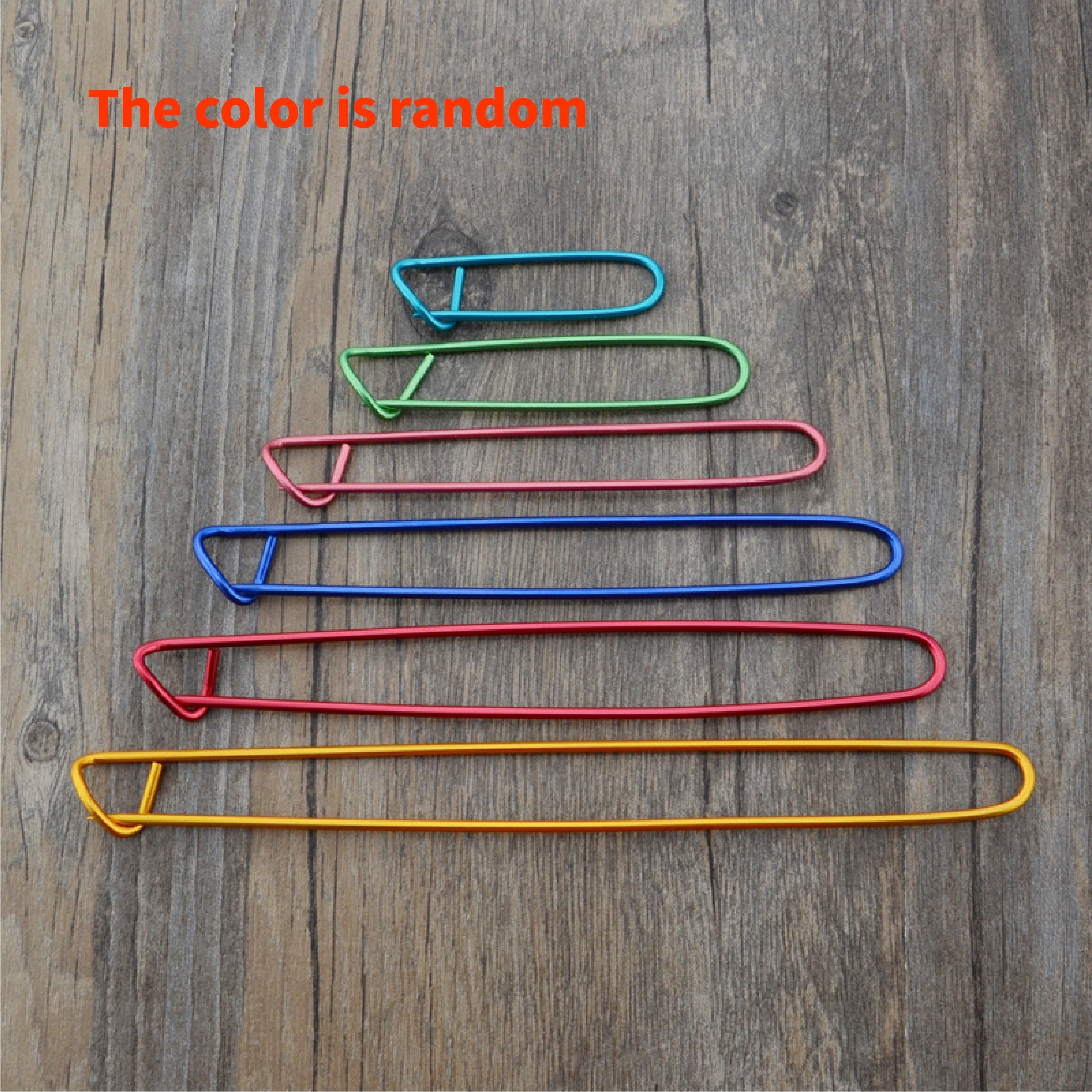 6pcs Colorful Sweater Knitting Buckle Needle Anti solution Pin