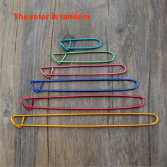 6pcs Colorful Sweater Knitting Buckle Needle Anti solution Pin