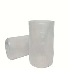 Retractable Makeup Brush Holder Clear PVC Travel Case for Women and Girls