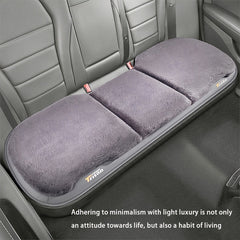 3pcs Winter Car Seat Cushion Plush Warm Car Accessories