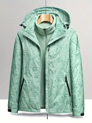 3 in 1 Fleece Liner Warm Punch Jacket Casual Waterproof Windproof Jacket