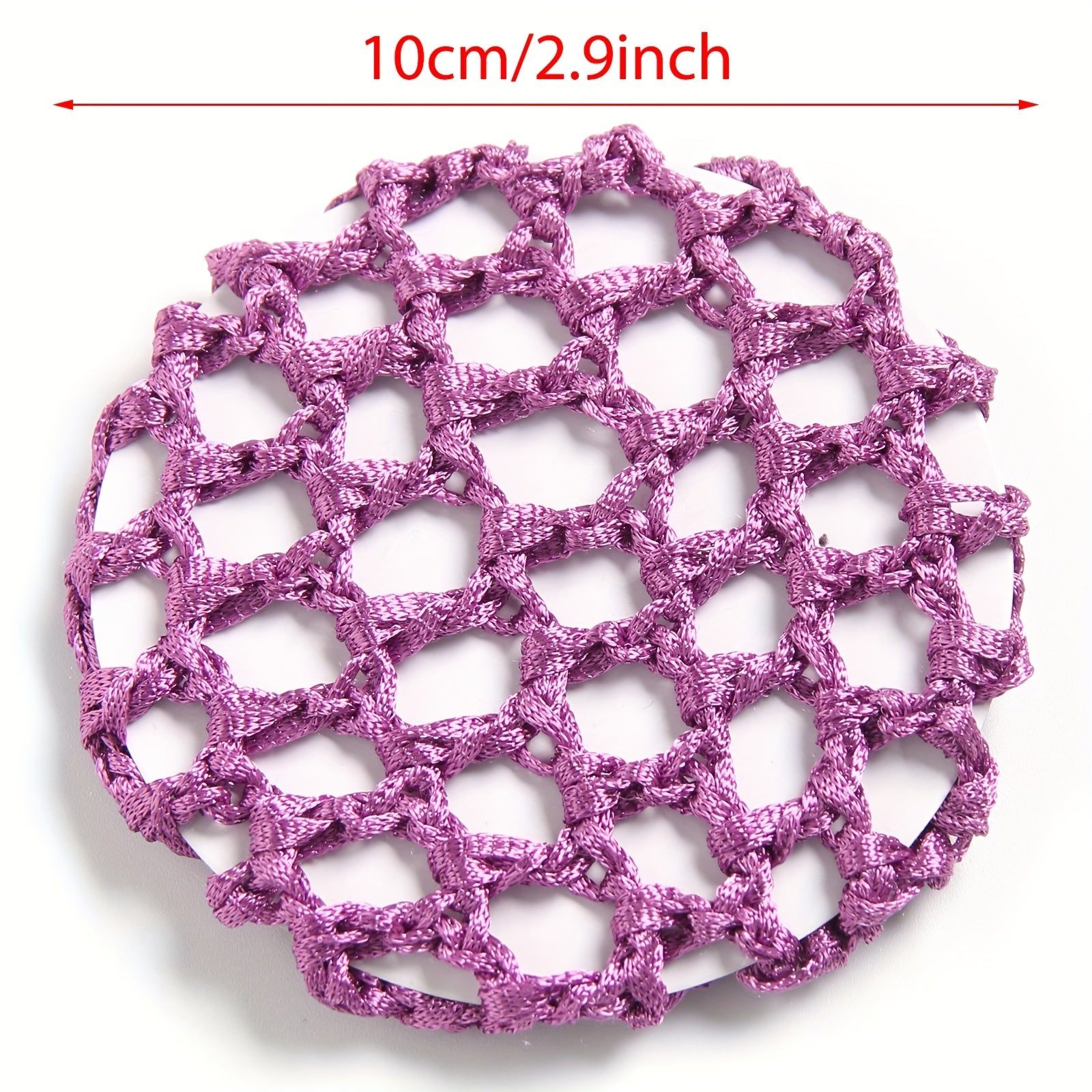 Solid Hairnet Ponytail Hair Piece for Women