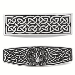 Vintage Viking Celtic Hair Clip Barrette Women Hair Head Jewelry