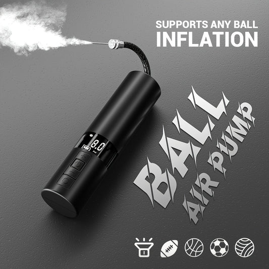 Portable Inflatable Ball Pump for Basketball & Football