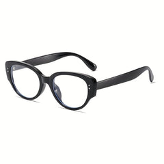 Clear Lens Cat Eye Glasses Lightweight Anti Light Eyeglasses