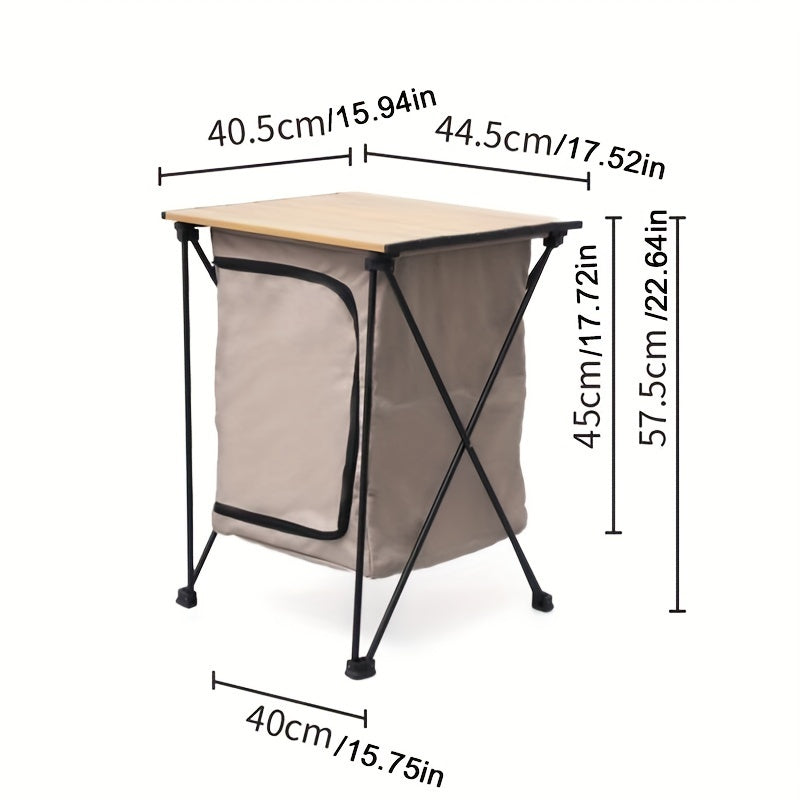 Portable Cabinet Table Folding Dual use Aluminum Alloy Table