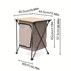 Portable Cabinet Table Folding Dual use Aluminum Alloy Table
