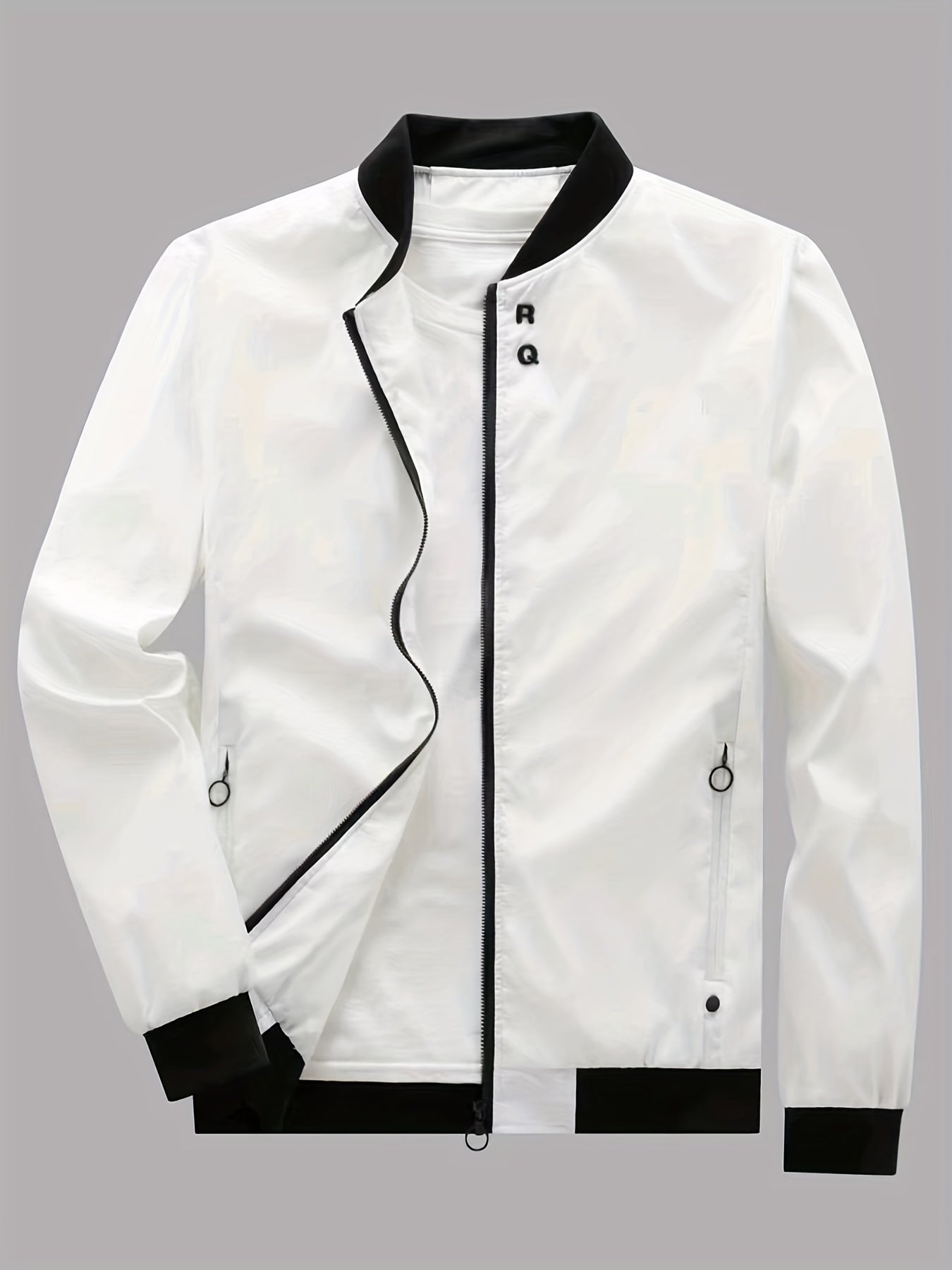 Men's Lightweight Windbreaker Jacket Zip Up Coat