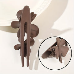 Frosted Butterfly Hair Clip Barrette Large Hairpin for Women Girls