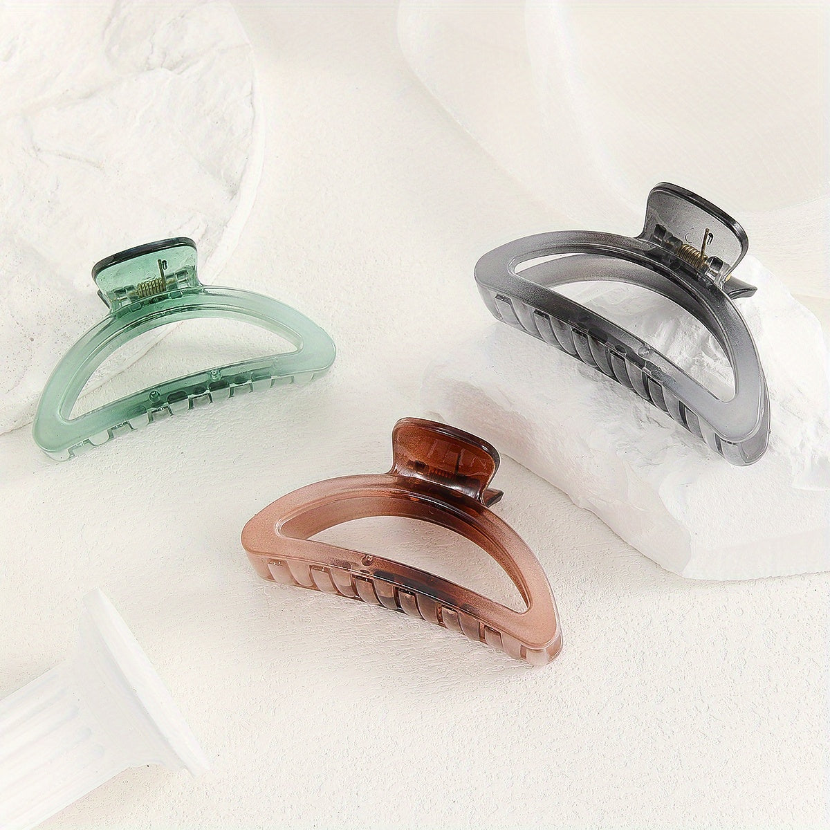 Gradient Hair Claw Shark Claw Ponytail Holder Hair Accessories