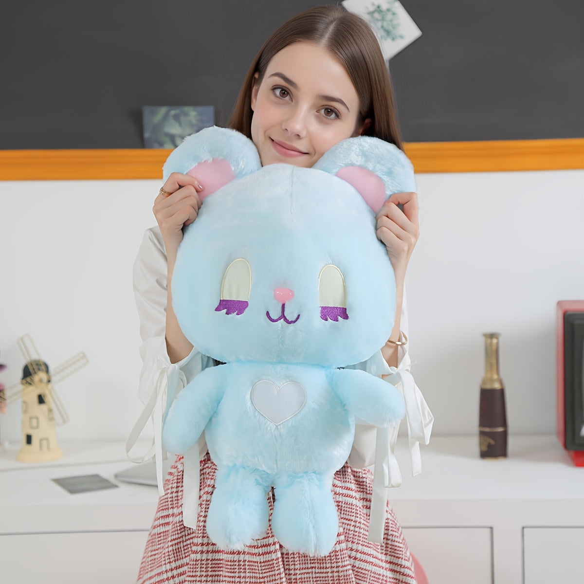 Soft Plush Bear Stuffed Animal Toy Cute Sleeping Bear