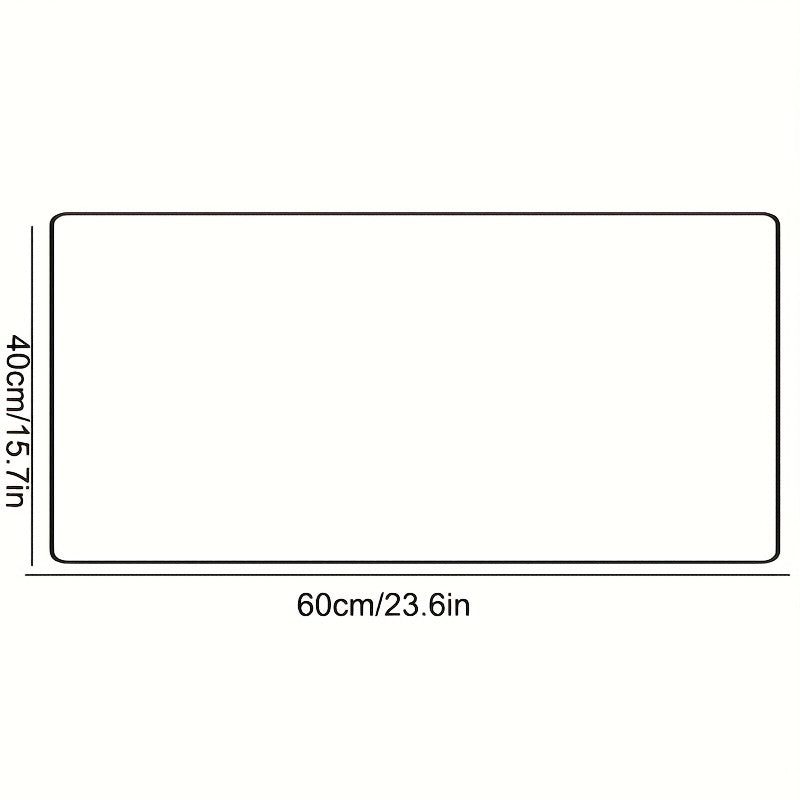 Clear Desk Pad Table Protector Plastic Cover for Desk - Transparent