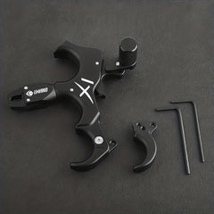 360 Degree Rotation Thumb Bow Release 3 4 Finger Aluminum Alloy