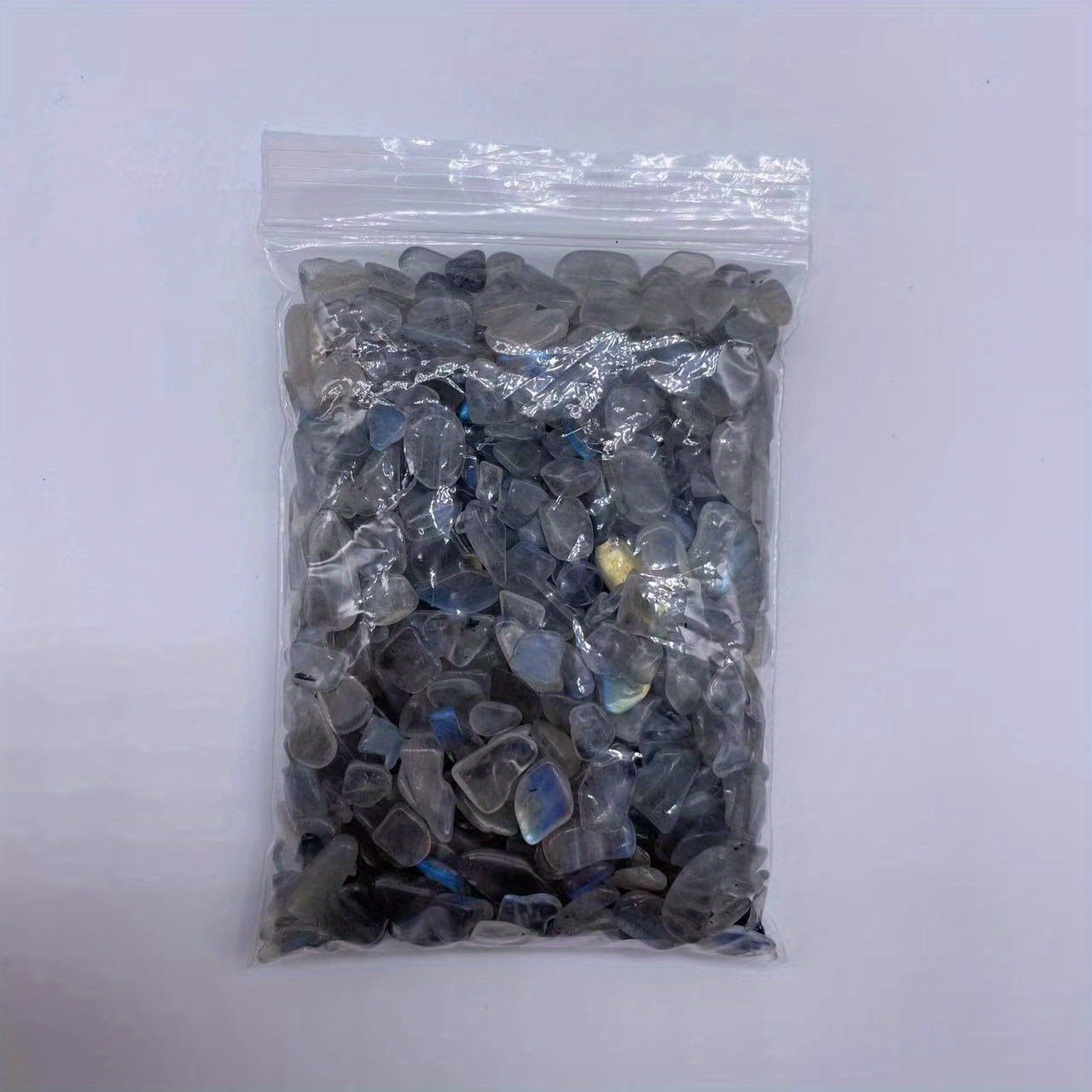 Natural Labradorite Chips Crystal Crushed Stones Healing Quartz