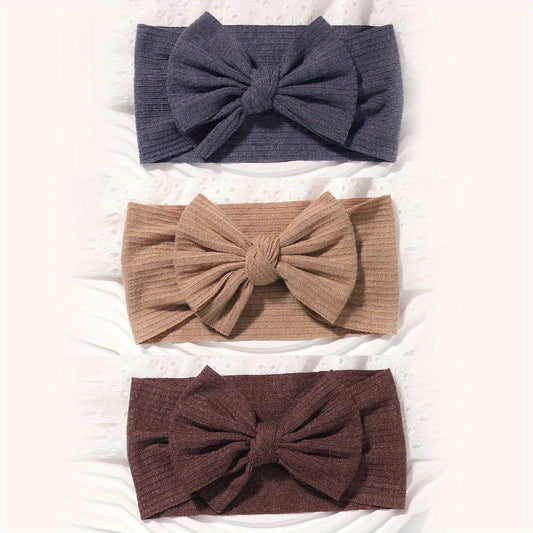 3pcs Bow Headband Hair Accessories for Baby Girls