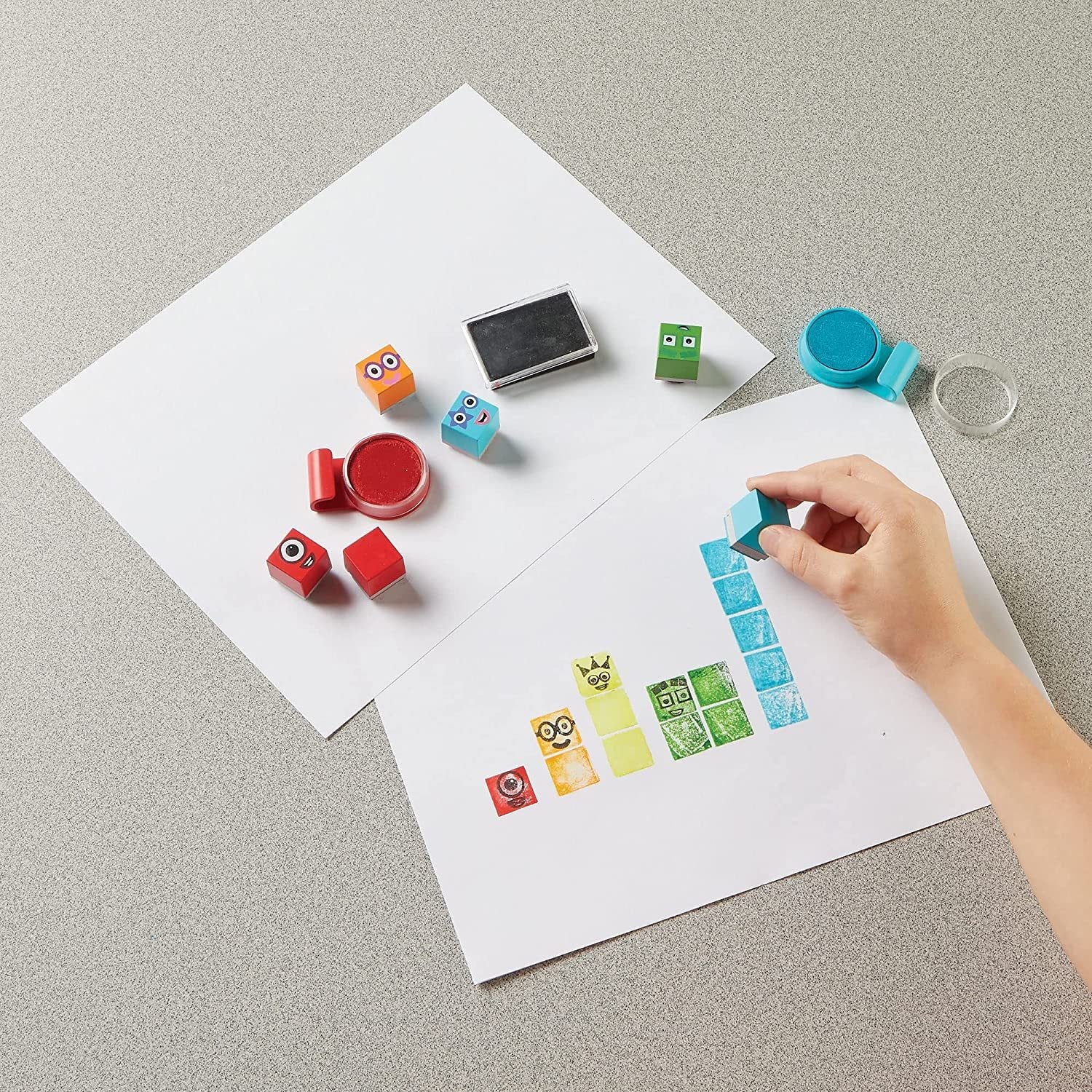 Numberblocks Stampoline Park Activity Set
