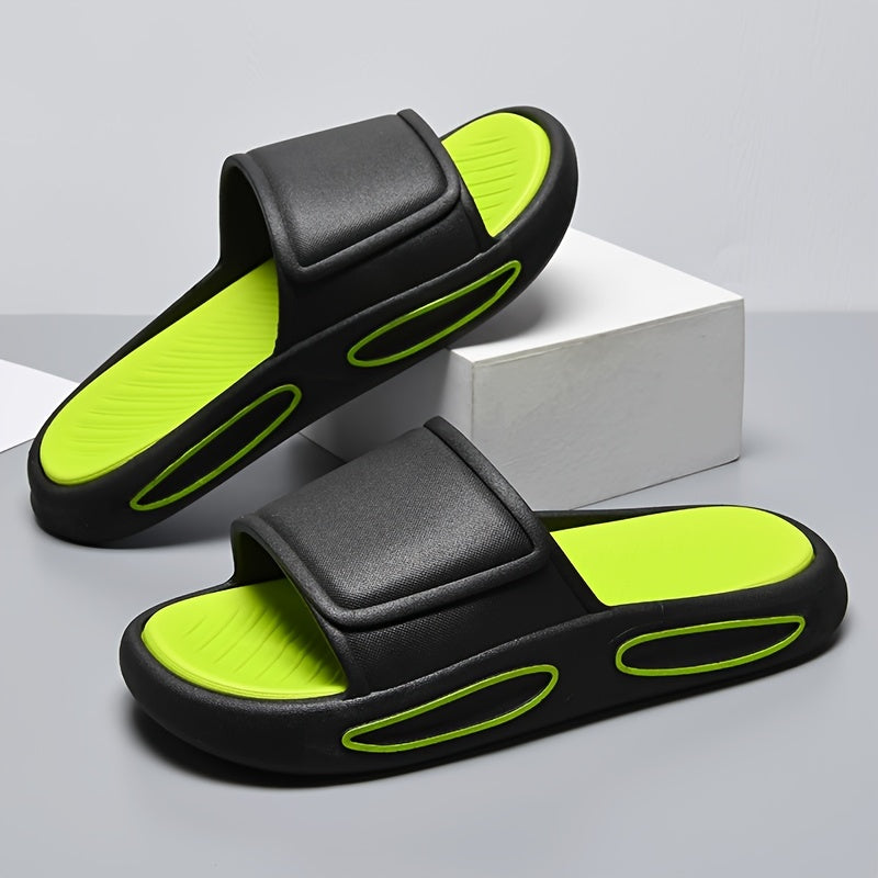 Men Lightweight Non Slip Open Toe Slides