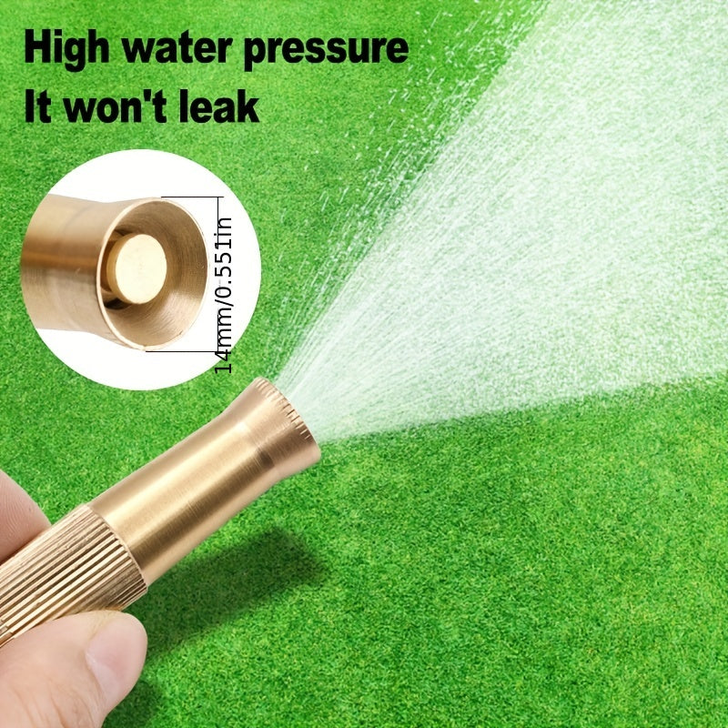 Brass Spray Gun Garden Hose Nozzle