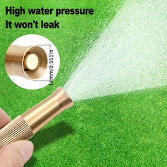 Brass Spray Gun Garden Hose Nozzle