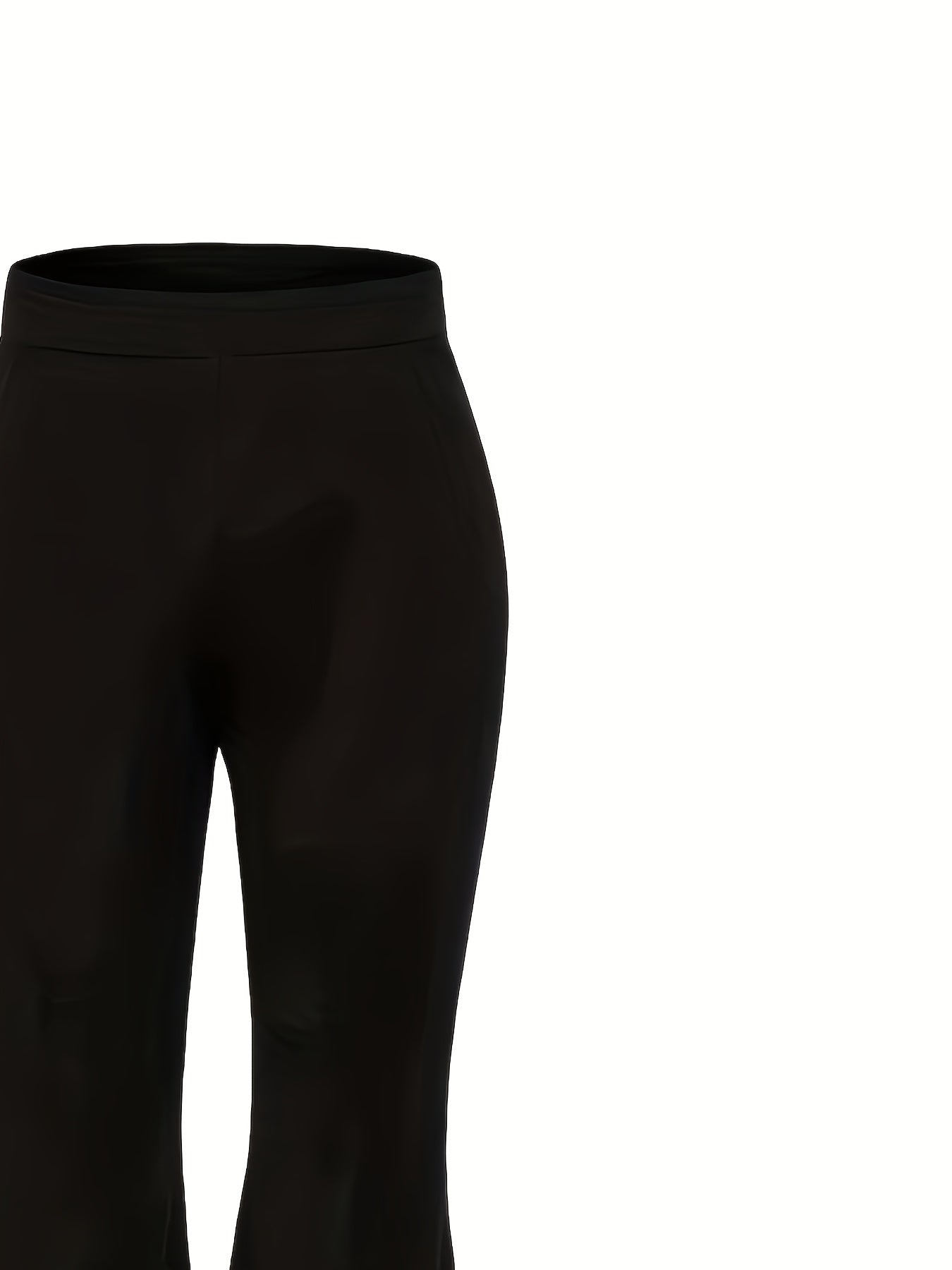  High Waist Flare Leg Pants