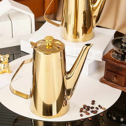 European Style Coffee Pot Stainless Steel Kettle