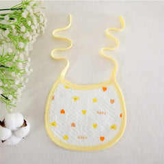 U Shaped Baby Bibs for Boys & Girls, Cotton, 5pcs 10pcs Patterns