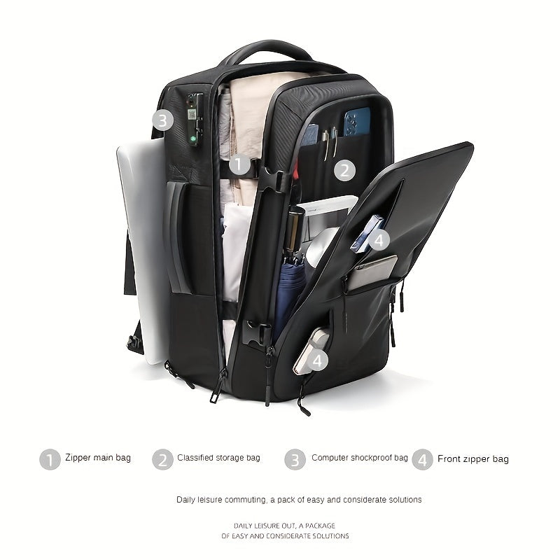 Large Capacity Backpack Dacron Durable Lightweight Waterproof Backpack