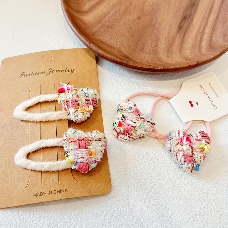 1pair Love Small Hairpin Or Head Rope