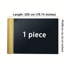 Large Leather Repair Patch - Self Adhesive Kit for Couches Car Seats