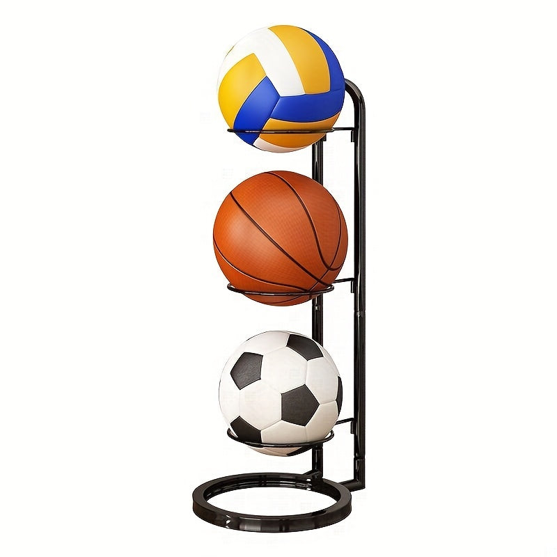 Ball Storage Rack Basketball Display Stand Portable Outdoor Ball Stand Holder