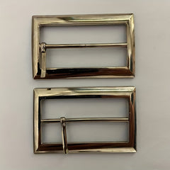 Metal Buckle Stylish Belt For Men Set of 2