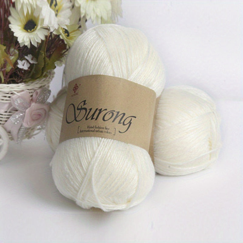 1 Skein Velvet Yarn for Crocheting & Knitting, 100g