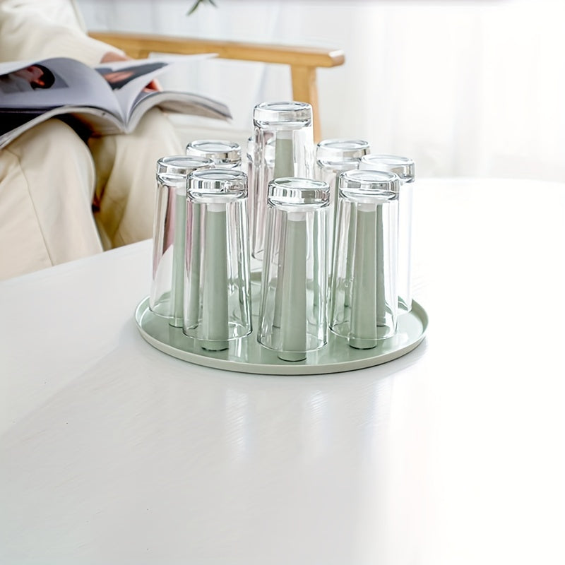 Dust-proof Cup Holder Water Cup Drain Rack Tea Glass Hanging Rack