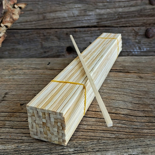 10pcs 11.81in Bamboo Strips for DIY Model Building Construction