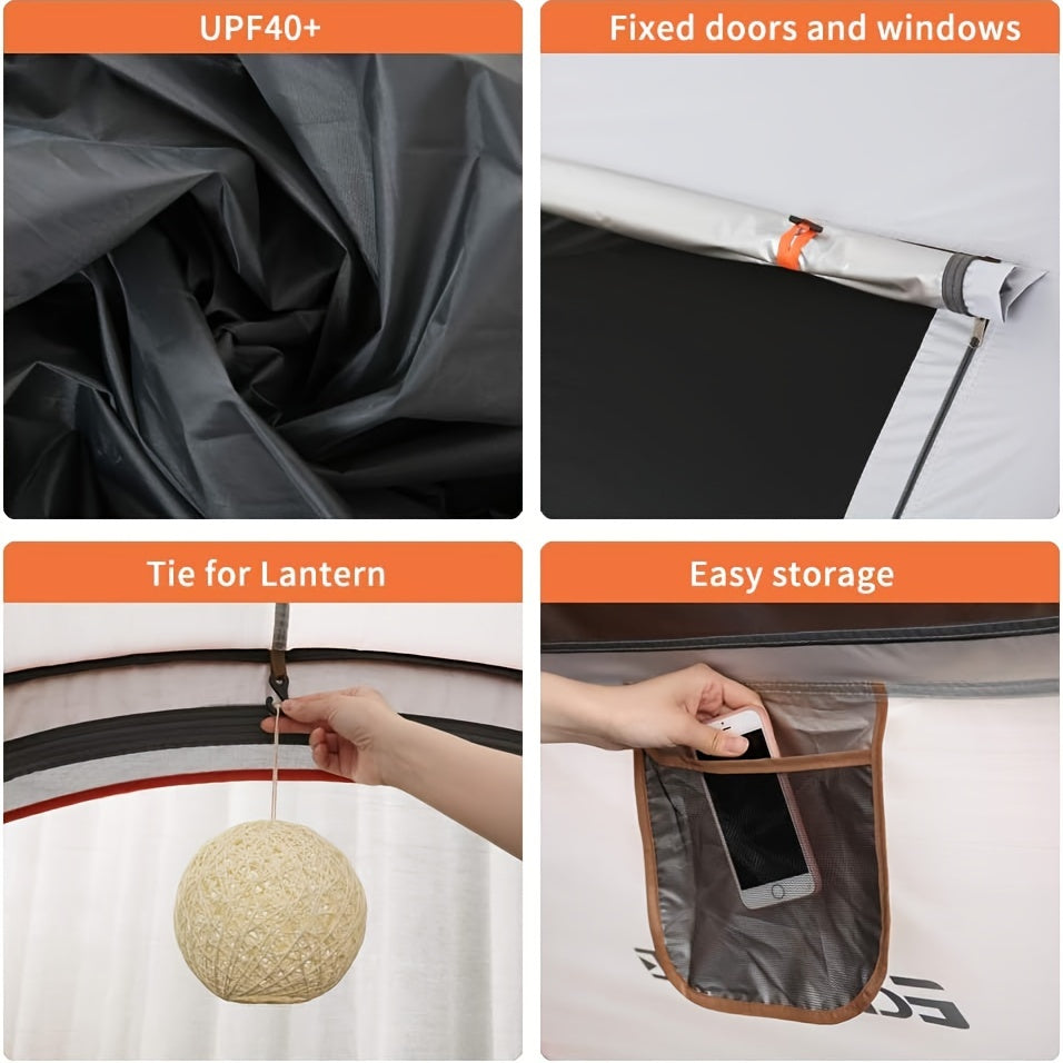 Portable Waterproof Sunscreen Tent for Travel Hiking
