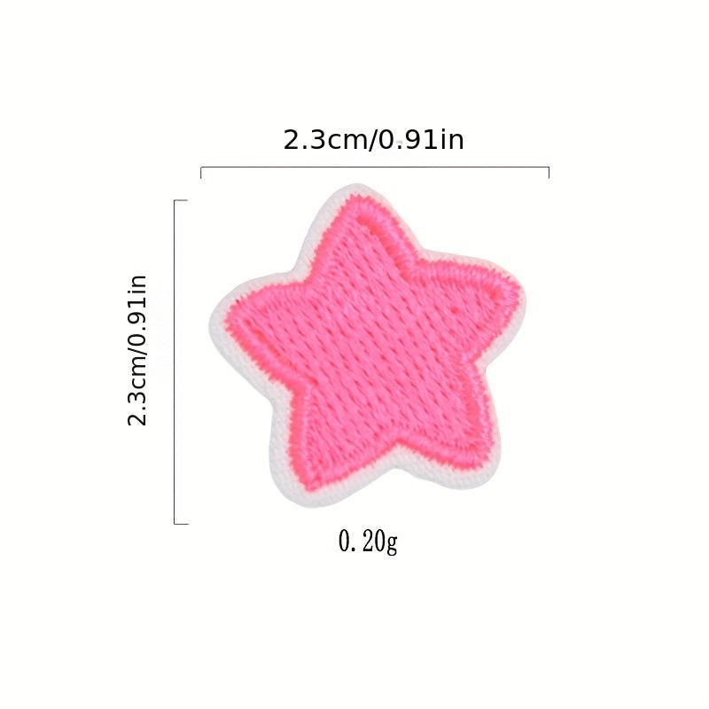 14pcs Embroidery Patches for Clothing Shoes Bags Notebooks