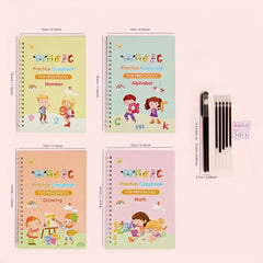 AOUDAI Reusable FDMD Drawing Practice Books for Kids - 11 Holiday Activities