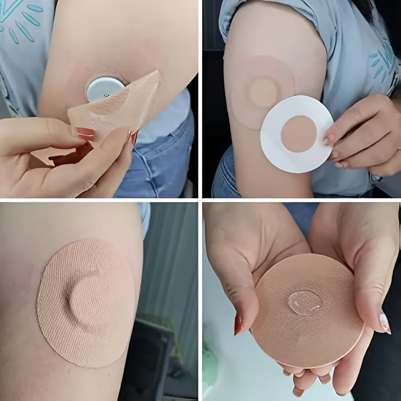 Invisible Blood Glucose Sensor Patches for Diabetes Management