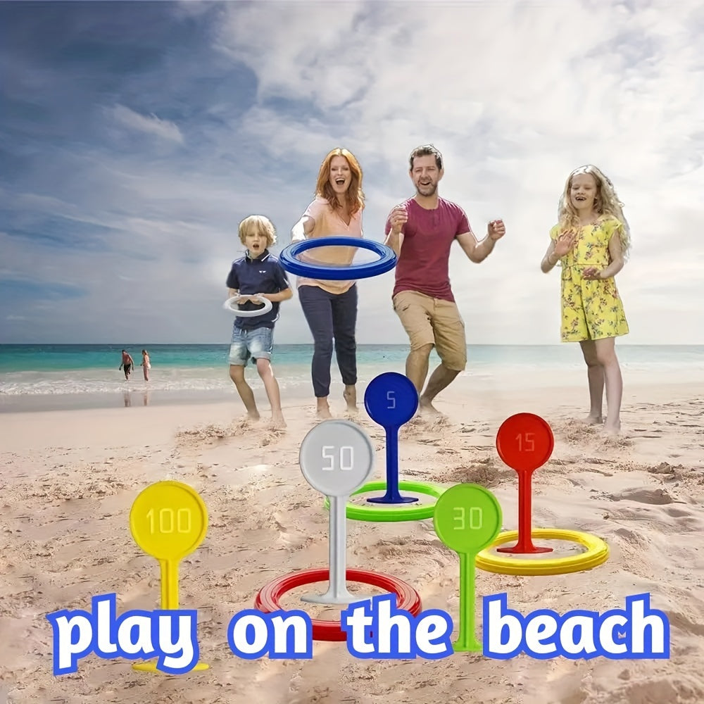 Outdoor Throwing Rings Game Set for Kids & Adults