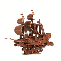 3D Wooden Puzzle Kit Home Decoration Unique Gift Birthdays Christmas Bedroom