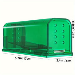2pcs Humane Mouse Traps Catch & Release for Small Rodent Voles