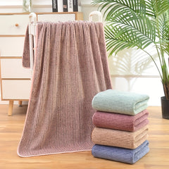 Soft Striped Pattern Bath Towel, 70