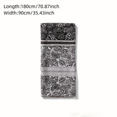 Paisley Printed Scarf Boho Headband Windproof Scarf
