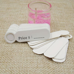100pcs DIY Jewelry Material Hangtag Bookmark Gift Card